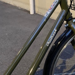 超美品の中古自転車。27インチのシティーサイクルです。防犯登録も込みの価格なので、登録も同時にします。の画像