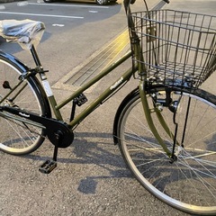 超美品の中古自転車。27インチのシティーサイクルです。防犯登録も込みの価格なので、登録も同時にします。の画像