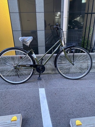 超美品の中古自転車。27インチのシティーサイクルです。防犯登録も込み