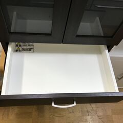 【ジャングル深井店】★ニトリ　NITORI 食器棚 キッチン家具 キッチン収納 ブラウン 収納 幅60cm 新生活 堺市 中区 深井の画像