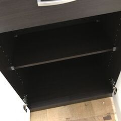 【ジャングル深井店】★ニトリ　NITORI 食器棚 キッチン家具 キッチン収納 ブラウン 収納 幅60cm 新生活 堺市 中区 深井の画像