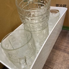 グラス　かわいいジョッキの画像