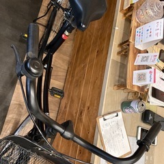 【SALE！防犯登録無料！】26インチシングルギア　ブラックの画像