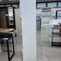 ★リユースのサカイ高崎店★TJ13802  食器棚 白 H180×D42×W60 クリーニング済みの画像