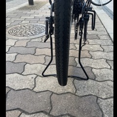 27インチ　オートライト　6段変速　自転車の画像