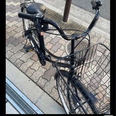 27インチ　オートライト　6段変速　自転車の画像