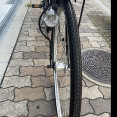 27インチ　オートライト　6段変速　自転車の画像