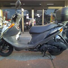 NO.5603　アドレスＶ１２５　４サイクルエンジン　フューエルインジェクション車　リヤボックス付き　ブラック　☆彡の画像