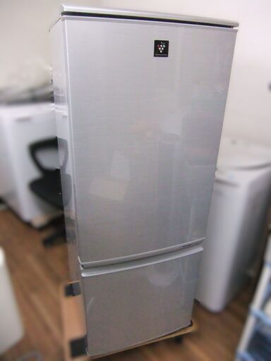 SHARP シャープ 冷蔵庫 SJ-PD17W-S 167L 2ドア 2012年製 シルバー 【中古】 122505SO