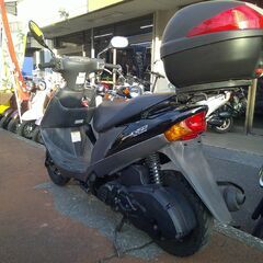 NO.5603　アドレスＶ１２５　４サイクルエンジン　フューエルインジェクション車　リヤボックス付き　ブラック　☆彡の画像