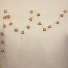 【新品】ラタンボール 20球 LEDストリングライトの画像