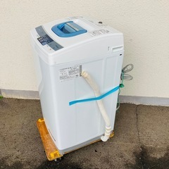 HITACHI 日立　全自動電気洗濯機　NW-5MR 5.0kg 2012年製　動作品の画像