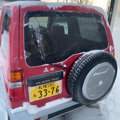 三菱　パジェロミニ　車検ありの画像