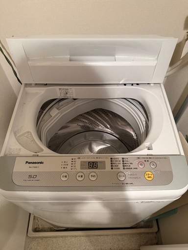 パナソニック製　洗濯機　2018年製　実働
