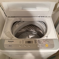 パナソニック製　洗濯機　2018年製　実働の画像