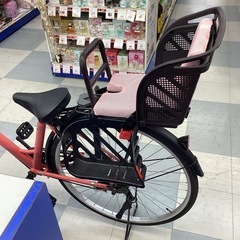 『 美 品 』子供乗せ付き２人乗り27インチ自転車 riaju kiitos ギア付き オートライト付き ママチャリ 26インチより快適!!の画像