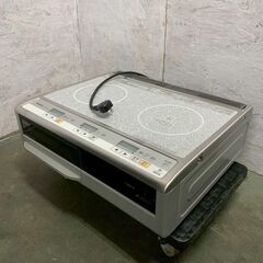 【National】 ナショナル IH クッキングヒーター KZ-K221CK 単相200V IHコンロ 据え置き型 2口コンロ A1050の画像