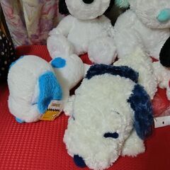 スヌーピーぬいぐるみ　2個300円の画像