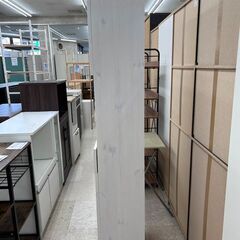 ★リユースのサカイ高崎店★TJ13083 ニトリ 収納棚 白 H180×D30×W45 クリーニング済みの画像