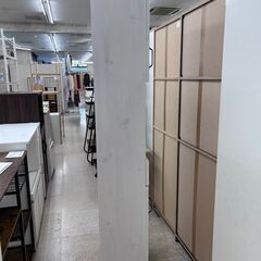 ★リユースのサカイ高崎店★TJ13083 ニトリ 収納棚 白 H180×D30×W45 クリーニング済みの画像
