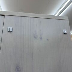 ★リユースのサカイ高崎店★TJ13083 ニトリ 収納棚 白 H180×D30×W45 クリーニング済みの画像