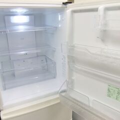 AQUA アクア 冷蔵庫 AQR-271F(W)-1 272L 3ドア 2017年製 ホワイト【中古】122503SOの画像