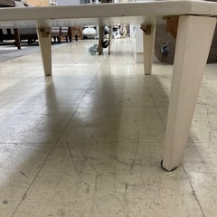 ニトリ 折りたたみ ローテーブル ST3-12075 ホワイトの画像