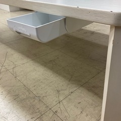 ニトリ 折りたたみ ローテーブル ST3-12075 ホワイトの画像