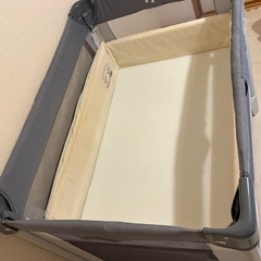 Aprica ココネルエアーAB グレーベア グレー ベビーベッドの画像