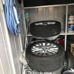 30アルファード純正ホイールとスタッドレスタイヤ４本セットの画像