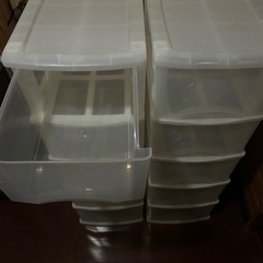 五段ボックス　二個セットの画像