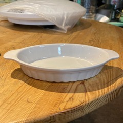 【引き取り限定】中古品　グラタン皿　3枚セットの画像