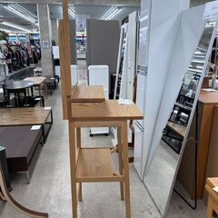 ★リユースのサカイ高崎店★TJ13806  ドレッサー ナチュラル H164.5×D48×W45 クリーニング済みの画像