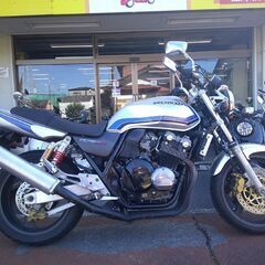 NO.5607　ＣＢ４００ＳＦＶーＳＰＥＣⅡ　水冷４サイクルＶＴＥＣエンジン　スペンサーカラー（シルバー＆ブルーライン）　☆彡の画像