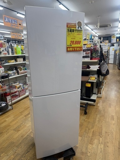 ジモティー特別価格🉐Haier製☆2ドア冷蔵庫☆218L☆6ヶ月間保証付き