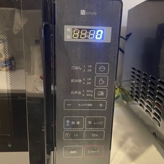 ニトリ　電子レンジ17Lの画像