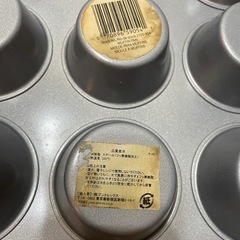 カップケーキの型の画像