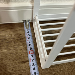 【美品】山崎実業 TOWER キッチン収納ラック（ホワイト）の画像