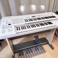 YAMAHA Electone STAGEA ELS-02 ホワイトの画像