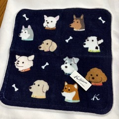 キタムラのカバンとハンカチの画像