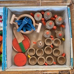 おままごとセット 棚ごとどうぞ の画像