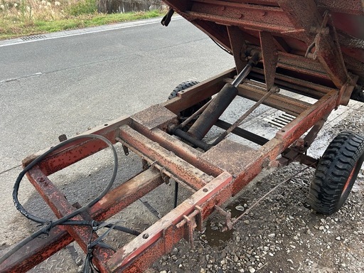 トレーラー　油圧ダンプ　トラクター用　率引タイプ　運搬車　搬送 荷台 牽引　油圧 資材　肥料　トラクター　宮崎　　