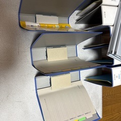 新品と中古9個、キングファイル　スーパードッチ両開き　9個の画像