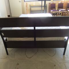 IKEA TRYSIL ベッドフレーム マットレス付き ダブルベッド ダブル （112001F2）の画像