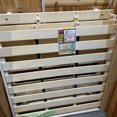 配達可【シングルベッドフレーム】【管理番号1226】野の画像