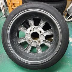 追記PCD114.3です。ワタナベホイール（6ｊ-14Aタイプ）1本のみ　スペアタイヤにどうぞ。の画像