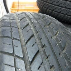 追記PCD114.3です。ワタナベホイール（6ｊ-14Aタイプ）1本のみ　スペアタイヤにどうぞ。の画像