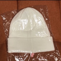 スラッシャーニット帽　ニューエラコラボ品　クリーニング済みの画像