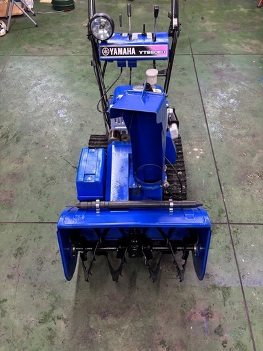 ヤマハ 青の除雪機YT660ED整備・動作確認済み。青森県内ご自宅まで無料