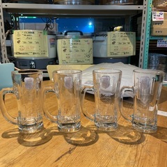 【引き取り限定】中古品　ニッカウイスキー　ジョッキ　４個セット×5の画像